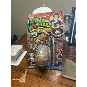 Ja-Ru Dino World Fossil Kit New Sealed